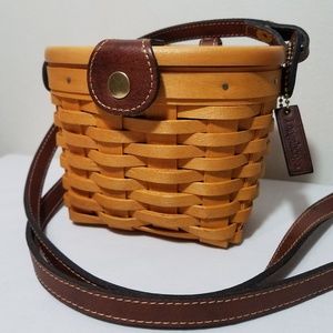 Longaberger Basket Crossbody Bag